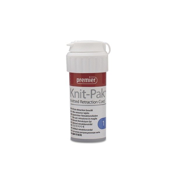Cordon Imprégné Chlorure D'aluminium Knit-Pak Premier Dental #1 – 100 Pièces